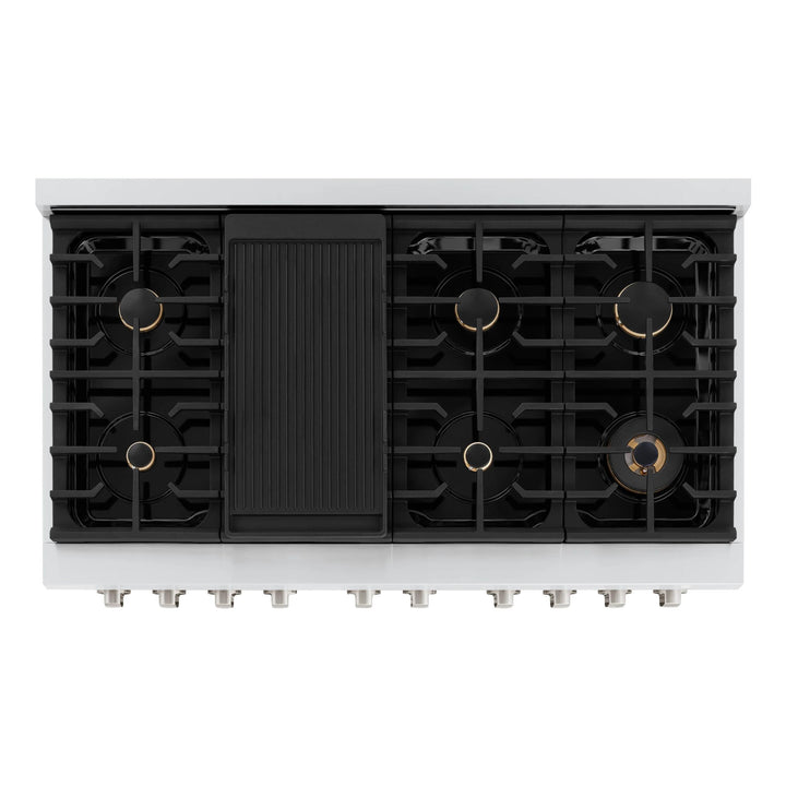 ZLINE Brass Burner Sets - 30", 36", 48", and 60"