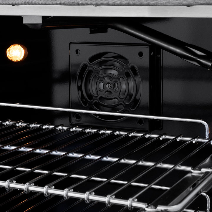 ZLINE 36" Paramount Gas Range with 6 Burner Cooktop and Convection Gas Oven in Stainless Steel 5.2 cu. ft.