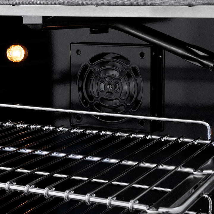 ZLINE 36 in. 5.2 cu. ft. Paramount Gas Range with 6 Burner Cooktop and Convection Gas Oven in Stainless Steel, Open Box-Excellent Condition