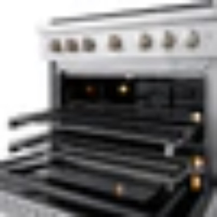ZLINE Autograph Edition 48" &amp; 36" Paramount Gas Ranges with  Cooktop and Dual Ovens in Stainless Steel