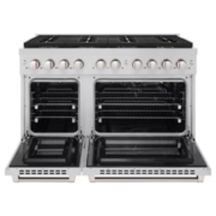 ZLINE Autograph Edition 48" &amp; 36" Paramount Gas Ranges with  Cooktop and Dual Ovens in Stainless Steel