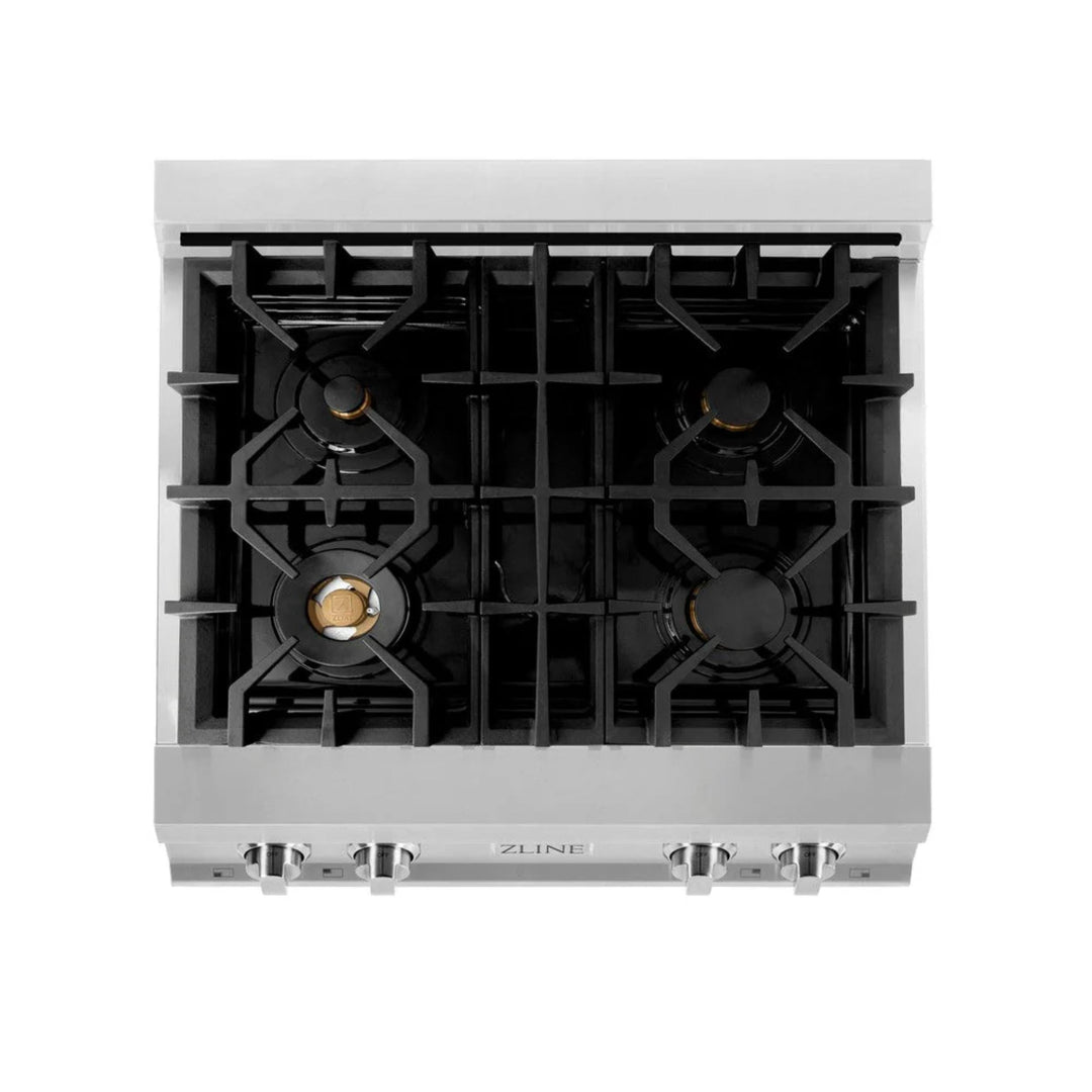 ZLINE Legacy Gas Rangetop with Brass Burners – 30", 36", &amp; 48"