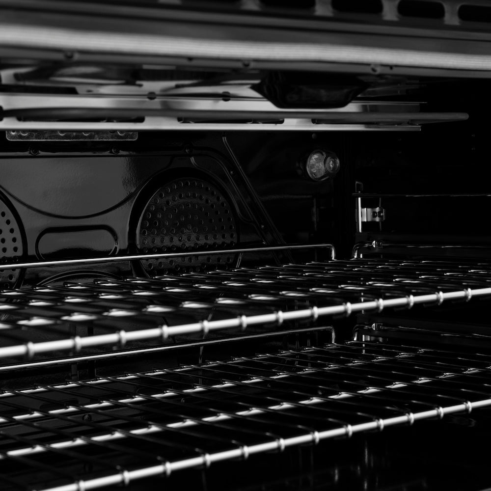 ZLINE 24 in. 2.8 cu. ft. Legacy Induction Range with 4 Element Cooktop and Electric Convection Oven in Stainless Steel, Open Box-Excellent Condition