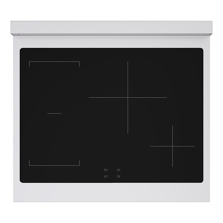 ZLINE 30 in. 4.2 cu. ft. Paramount Induction Range with 4 Element Cooktop and Electric Convection Oven in Stainless Steel with Black Matte Door (SINR-BLM-30)