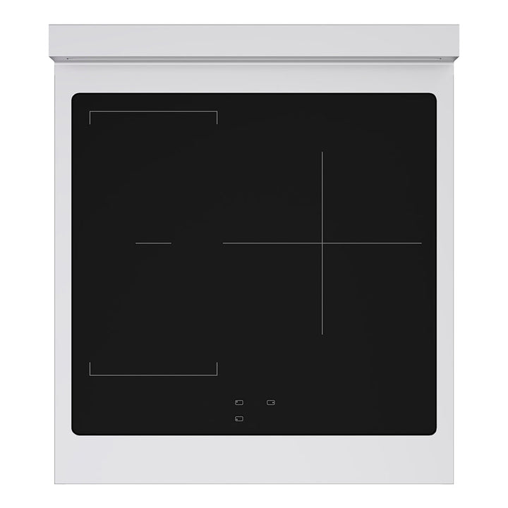 ZLINE Autograph Edition 24 in. 3.2 cu. ft. Paramount Induction Range with 3 Element Cooktop and Electric Convection Oven in Stainless Steel with Polished Gold Accents (SINRZ-24-G)
