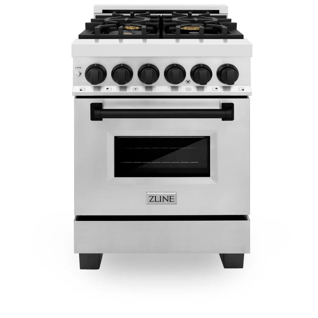 ZLINE Autograph Edition 24", 30", 36", &amp; 48" Legacy Dual Fuel Range with Champagne Bronze, Polished Gold nd Matte Black.