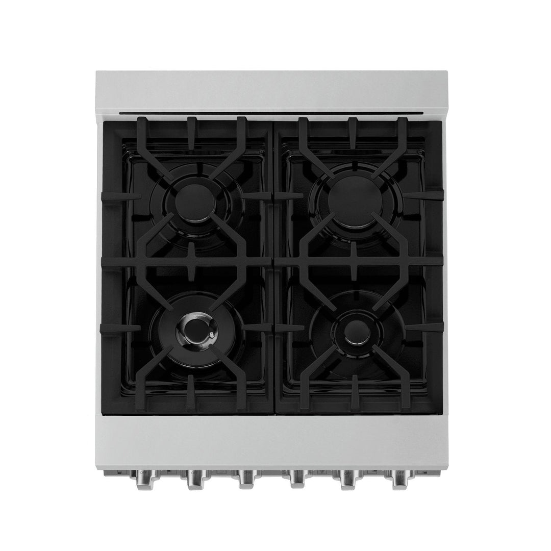 ZLINE 24" Stainless Steel 2.8 cu. ft. Range W/ Gas Stove &amp; Gas Oven