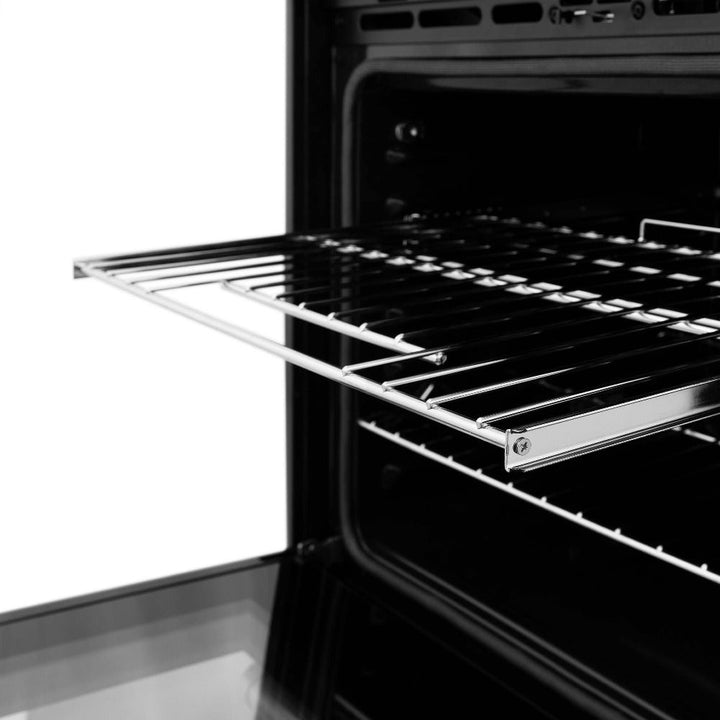 ZLINE Kitchen Package with Refrigerator, 30 in. Stainless Steel Rangetop, 30 in. Range Hood, 30 in. Single Wall Oven and 24 in. Tall Tub Dishwasher (5KPR-RTRH30-AWSDWV)