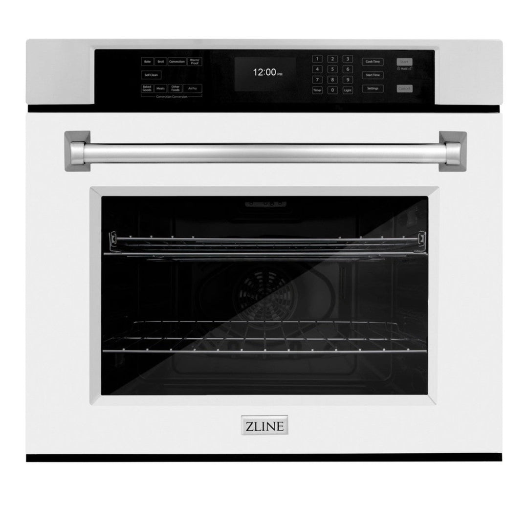 ZLINE 30" Professional True Convection Single Wall Oven with Air Fry and Self Clean in Stainless Steel