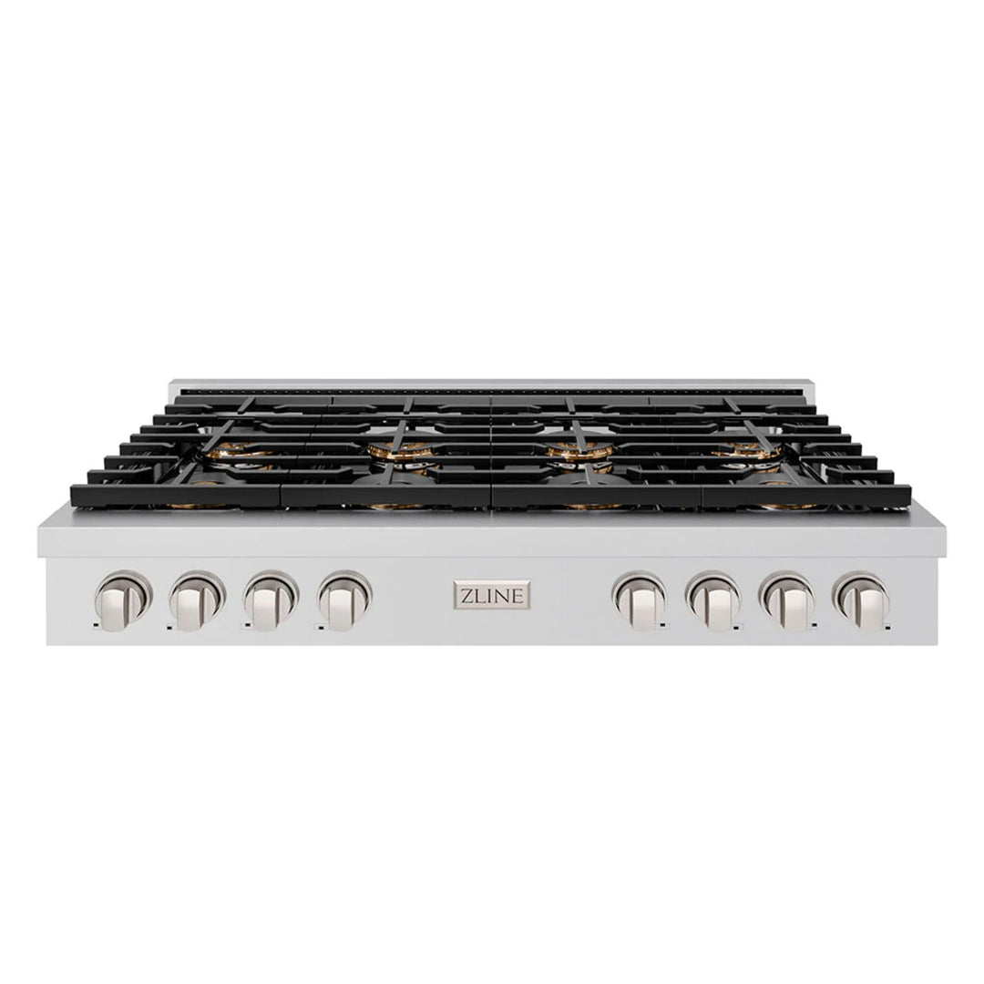 ZLINE Paramount Gas Rangetops with 6 and 8 Burner DuoPro™ Cooktops in Stainless Steel