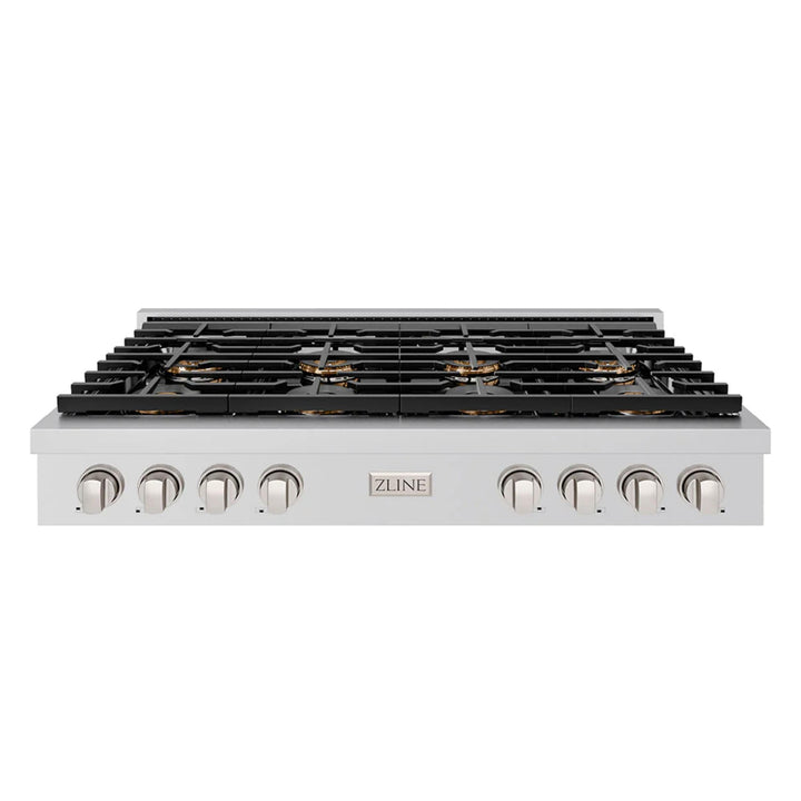 ZLINE Paramount Gas Rangetops with 6 and 8 Burner DuoPro™ Cooktops in Stainless Steel