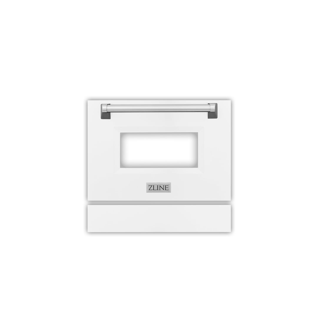 ZLINE 24 in. White Matte Range Door for RA and RG and RAIND Models (RA-DR-WM-24)