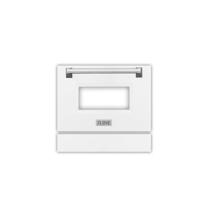 ZLINE 24 in. White Matte Range Door for RA and RG and RAIND Models (RA-DR-WM-24)