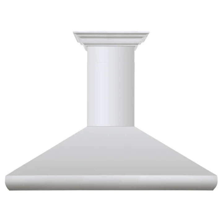 ZLINE 30", 36", &amp; 48" Professional Convertible Vent Wall Mount Range Hoods with Crown Molding in Stainless Steel