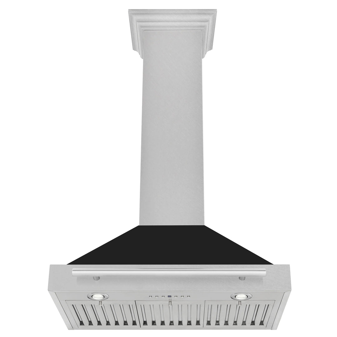 ZLINE 30" Stainless Steel Range Hood With Stainless Steel Handle