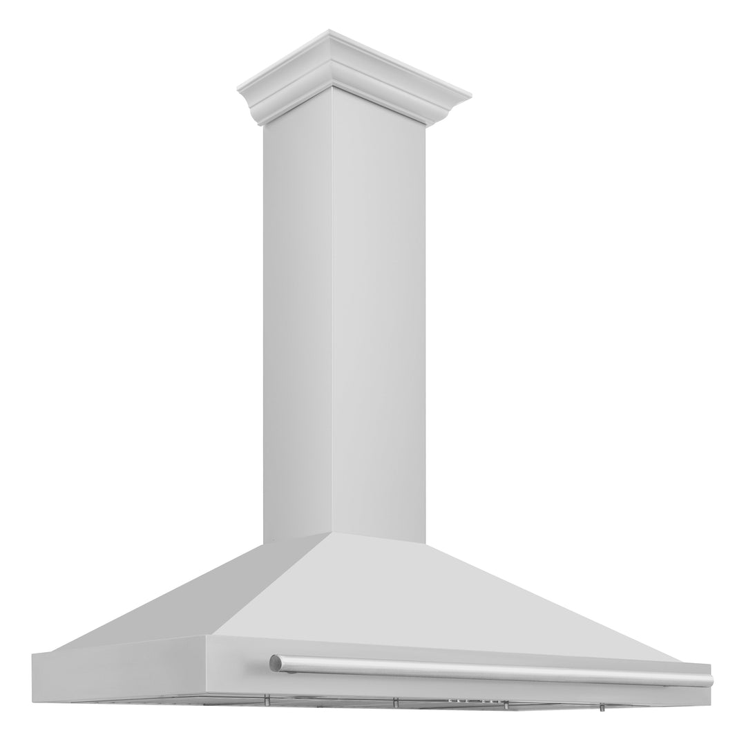 ZLINE 48 Inch Stainless Steel Range Hood with Stainless Steel Handle, KB4STX-48