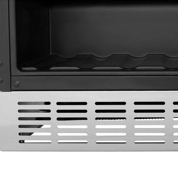 ZLINE 24 in. Monument 154 Can Beverage Fridge in Stainless Steel, Open Box-Excellent Condition