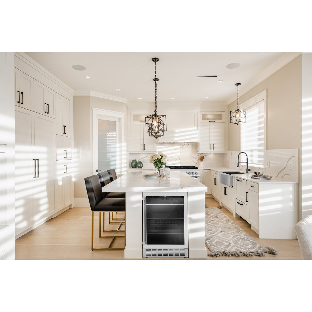 ZLINE 24" Monument 154 Can Beverage Fridge in Stainless Steel