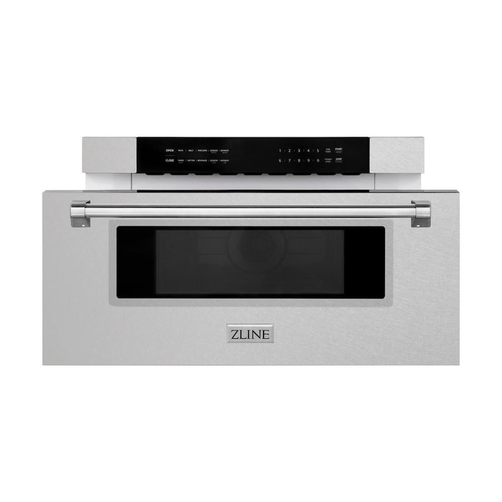 ZLINE 30 in 1.2 cu. ft. Built-in Microwave Drawer in Satin Stainless Steel (MWD-30-SS)