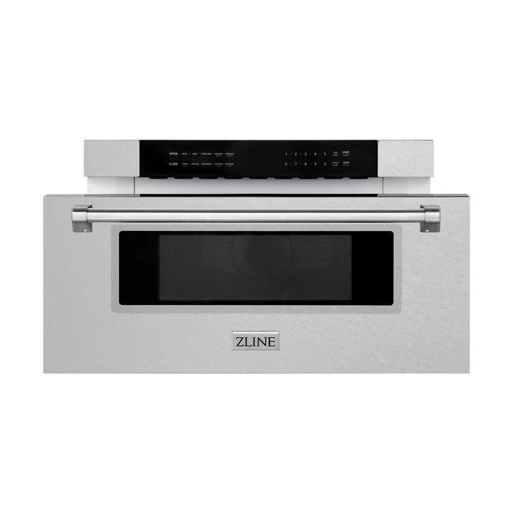 ZLINE 30 in 1.2 cu. ft. Built-in Microwave Drawer in Satin Stainless Steel, Open Box-Excellent Condition
