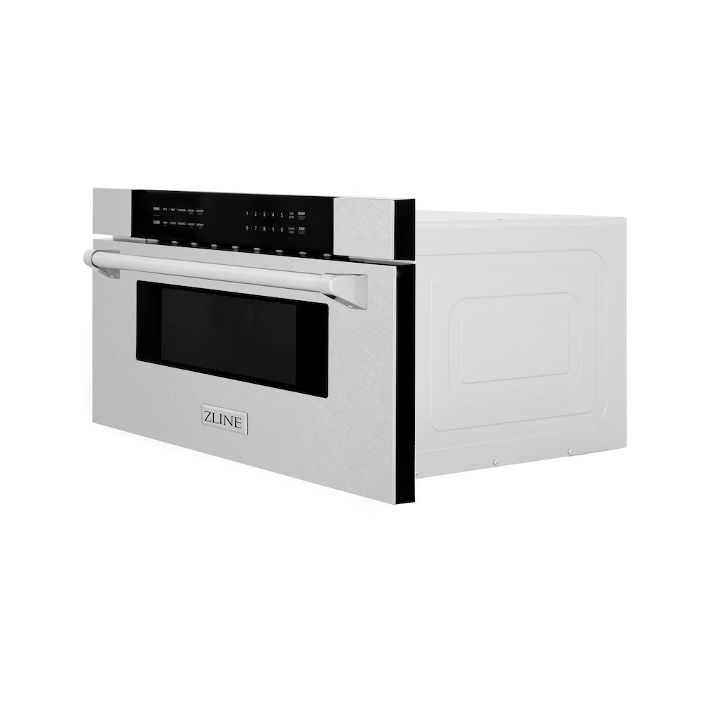 ZLINE 30 in 1.2 cu. ft. Built-in Microwave Drawer in Satin Stainless Steel (MWD-30-SS)