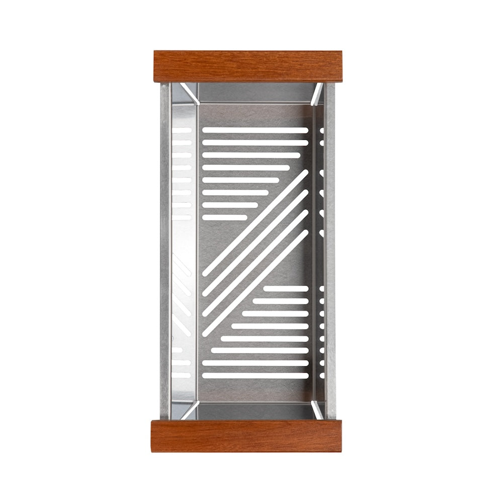 ZLINE 33 in. Moritz Farmhouse Apron Mount Single Bowl Satin Stainless Steel Kitchen Sink with Bottom Grid and Accessories (SLSAP-33S)
