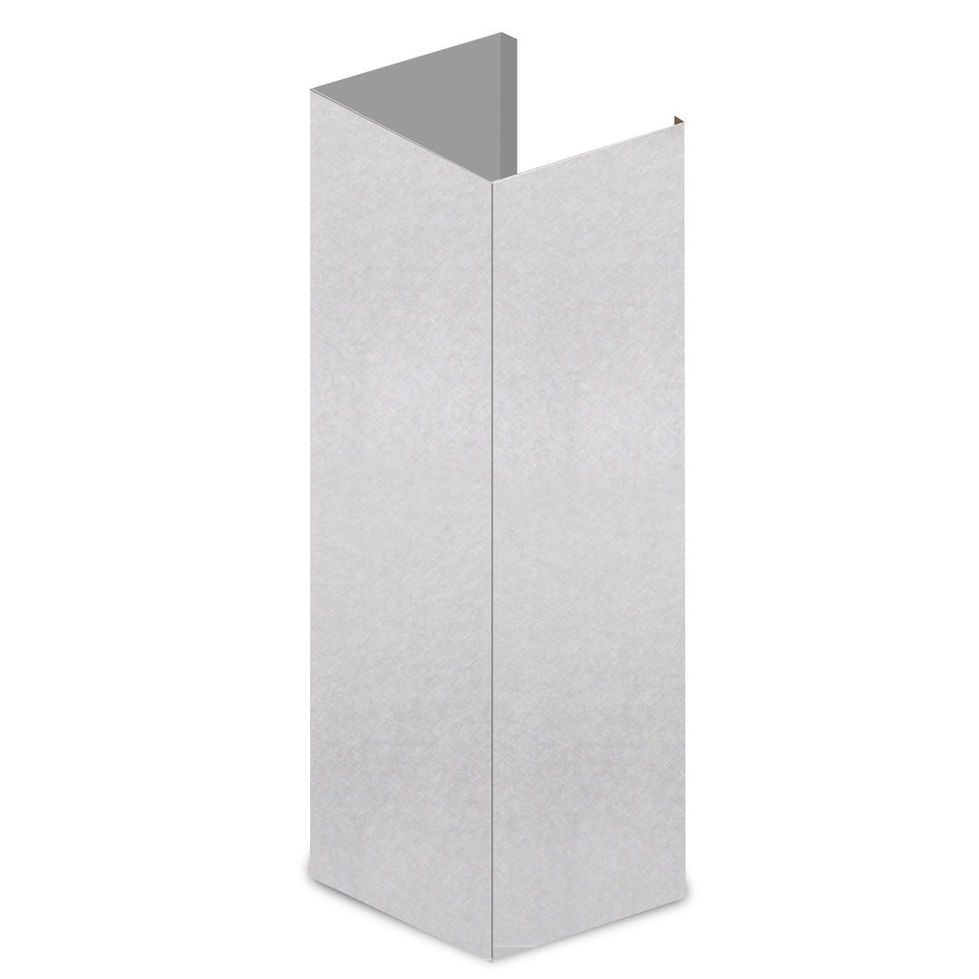ZLINE 61 in. Satin Stainless Steel Chimney Extension for Ceilings up to 12.5 ft. (8KL3S-E)