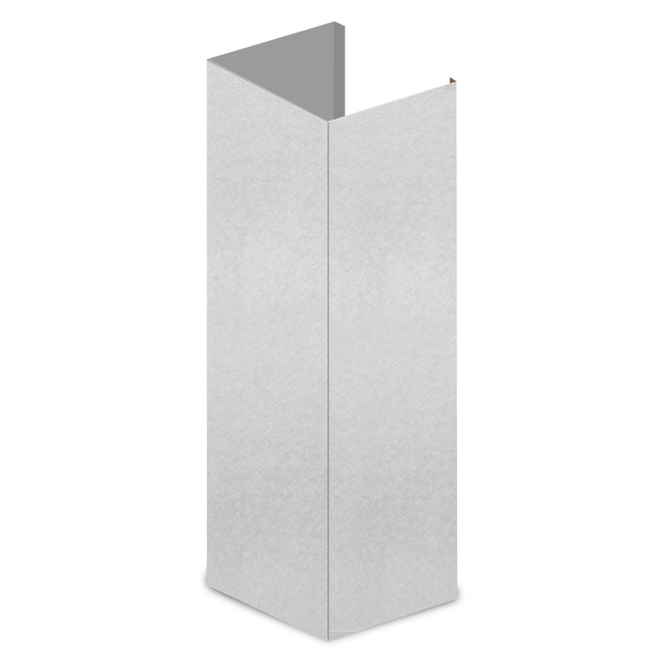 ZLINE 61 in. Satin Stainless Steel Chimney Extension for Ceilings up to 12.5 ft. (8KL3S-E)