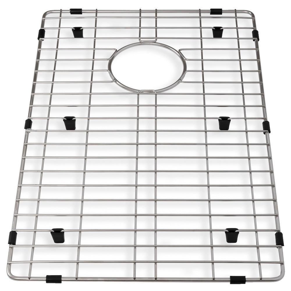 ZLINE 43 in. Garmisch Undermount Single Bowl Satin Stainless Steel Kitchen Sink with Bottom Grid and Accessories (SLS-43S)