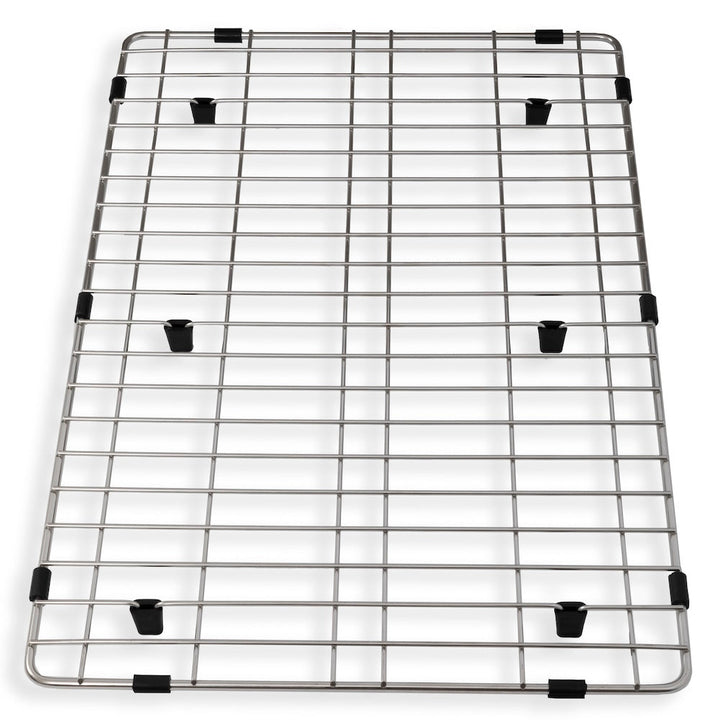 ZLINE 43 in. Garmisch Undermount Single Bowl Satin Stainless Steel Kitchen Sink with Bottom Grid and Accessories (SLS-43S)