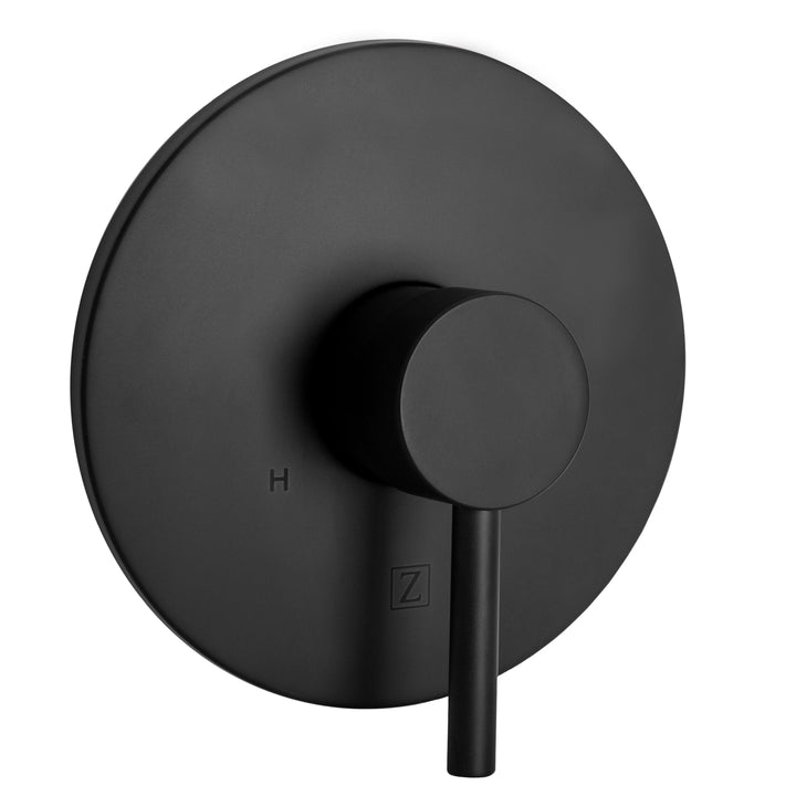 ZLINE Shower Faucet and Handle in Matte Black, ELD-SHF-MB