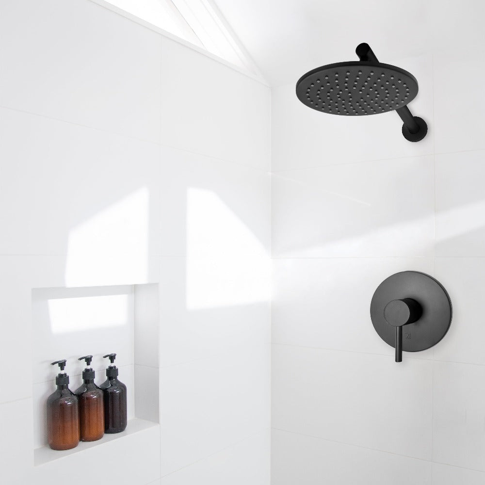 ZLINE Autograph Edition El Dorado Rainfall Shower Faucet in Matte Black (ELD-SHF-MB)
