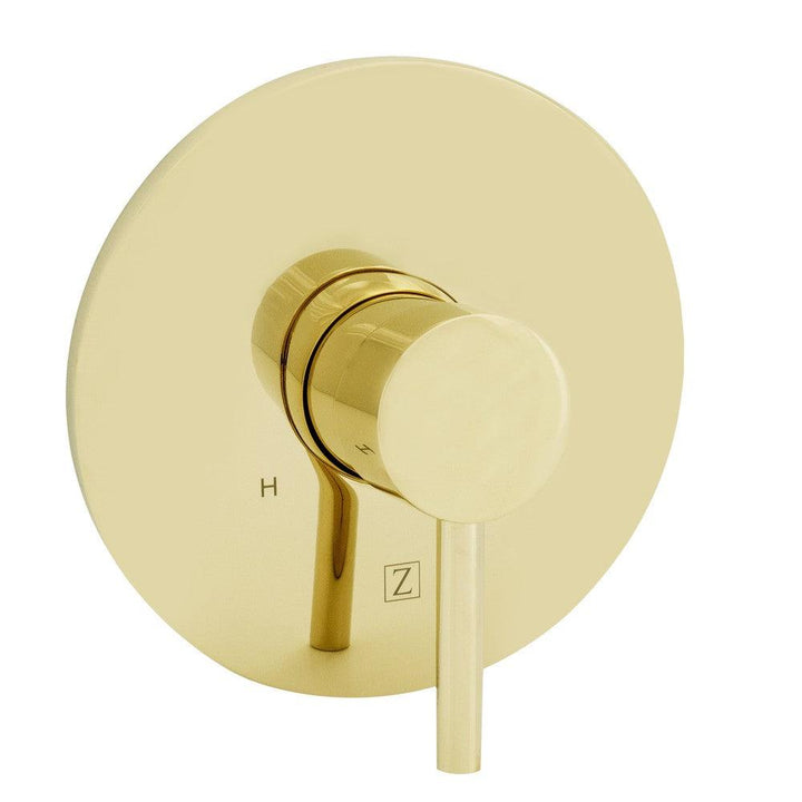 ZLINE Autograph Edition El Dorado Rainfall Shower Faucet in Polished Gold (ELD-SHF-PG)