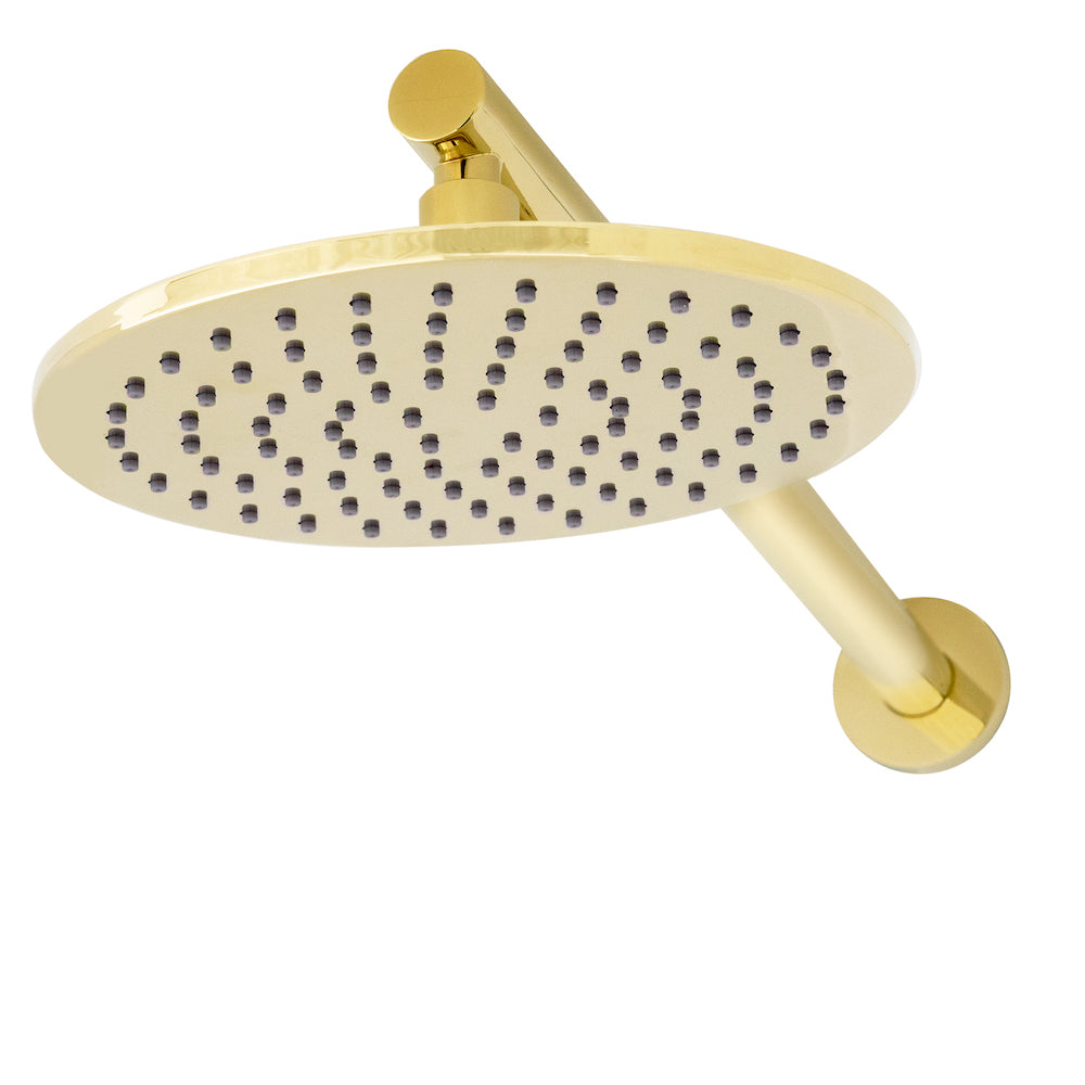 ZLINE Autograph Edition El Dorado Rainfall Shower Faucet in Polished Gold (ELD-SHF-PG)
