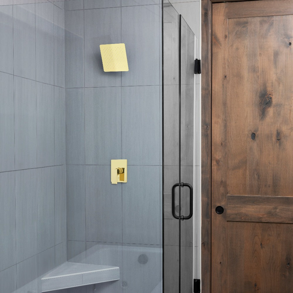 ZLINE Autograph Edition Bliss 8 in. Rainfall Shower Head in Polished Gold (BLS-H8-PG)