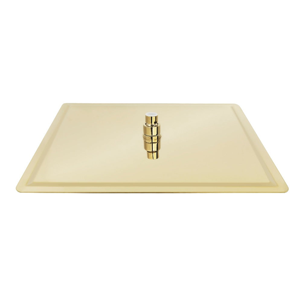 ZLINE Autograph Edition Bliss 16 in. Rainfall Shower Head in Polished Gold (BLS-H16-PG)