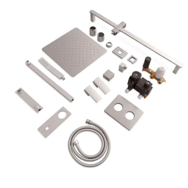 ZLINE Bliss Rainfall Shower System with 12" Oversized Shower Head (BLS-SHS12 Series)