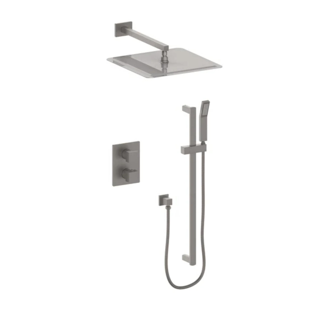 ZLINE Crystal Bay Thermostatic Shower System – Available in Multiple Finishes (CBY-SHS-T2 Series)