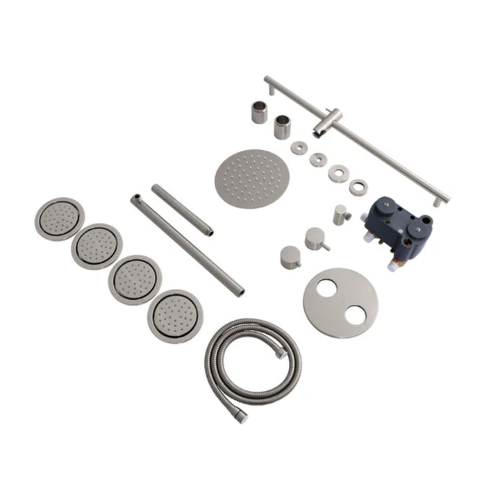 ZLINE Emerald Bay Thermostatic Shower System with Body Jets (EMBY-SHS-T3 series)