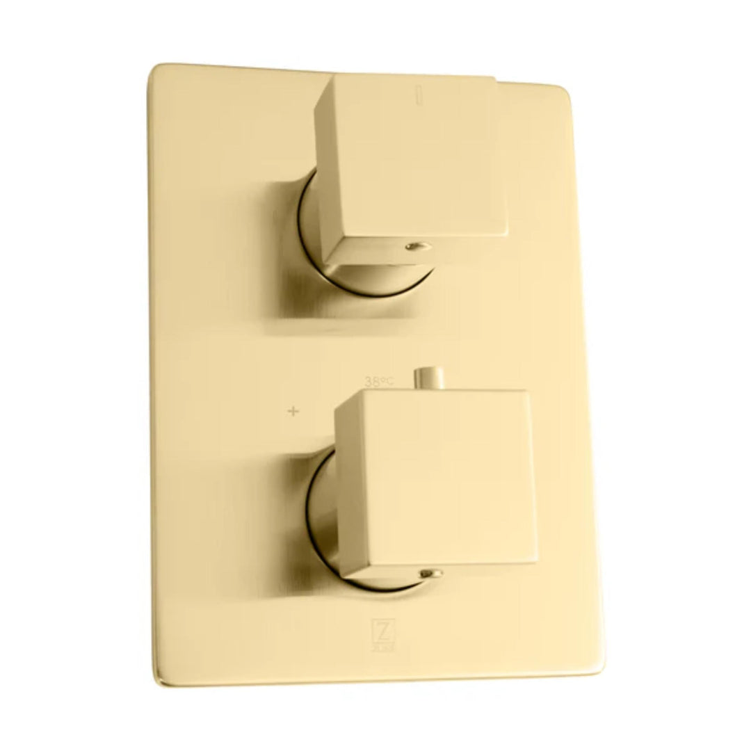 ZLINE Crystal Bay Thermostatic 3-Point Shower System with Body Jets