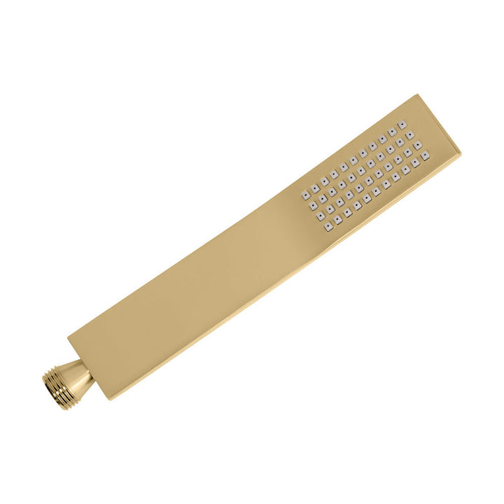 ZLINE Autograph Edition Crystal Bay Thermostatic Shower System in Champagne Bronze (CBY-SHS-T2-CB)