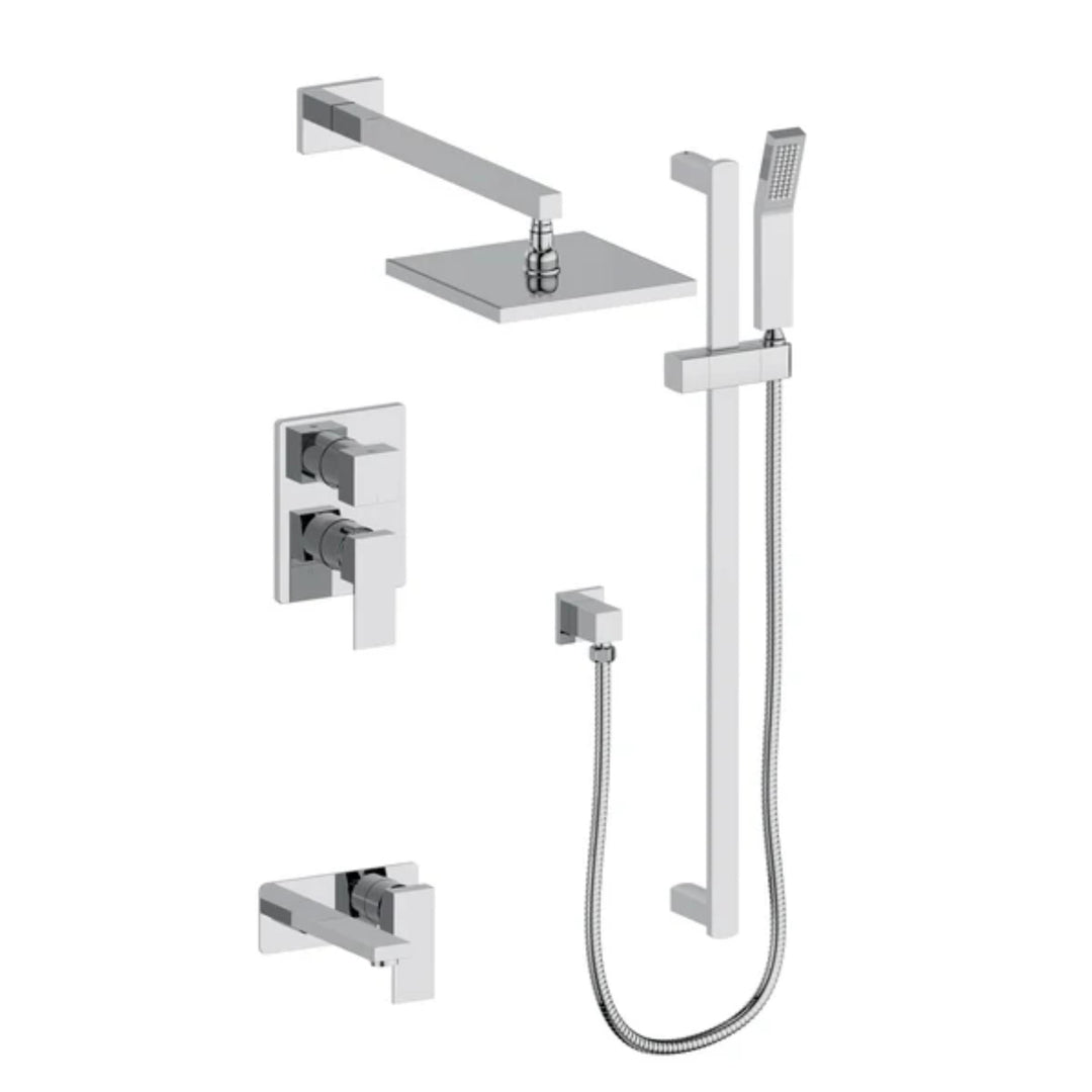 ZLINE Bliss Rainfall Shower System with 12" Oversized Shower Head (BLS-SHS12 Series)