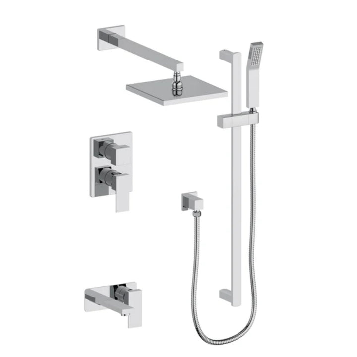 ZLINE Bliss Rainfall Shower System with 12" Oversized Shower Head (BLS-SHS12 Series)