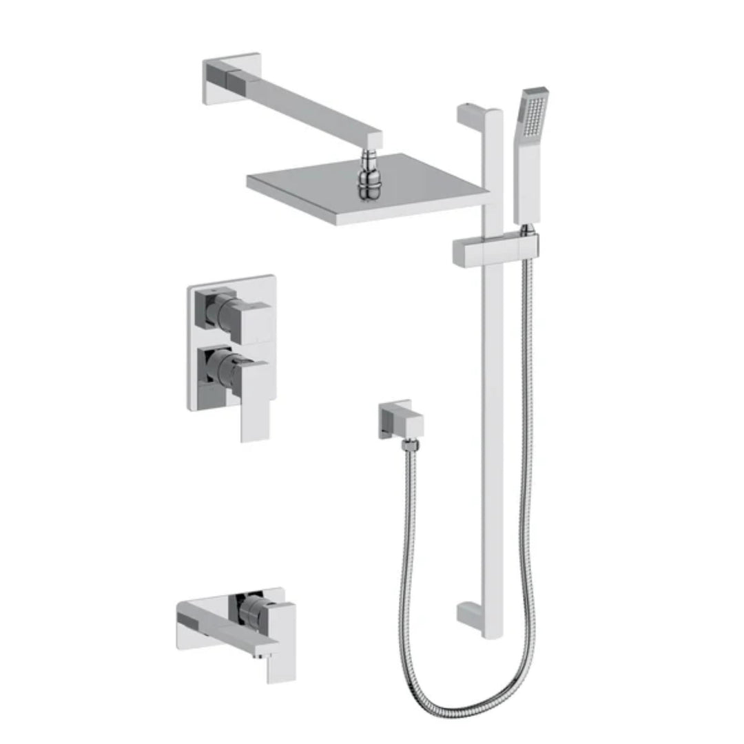 ZLINE Bliss Shower System with 16-Inch Oversized Rainfall Shower Head (BLS-SHS16 Series)