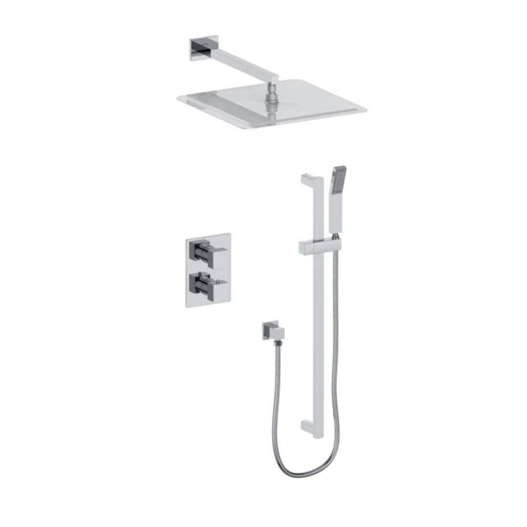ZLINE Crystal Bay Thermostatic Shower System – Available in Multiple Finishes (CBY-SHS-T2 Series)