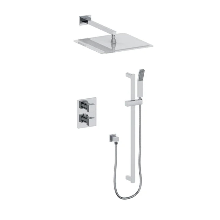ZLINE Crystal Bay Thermostatic Shower System – Available in Multiple Finishes (CBY-SHS-T2 Series)