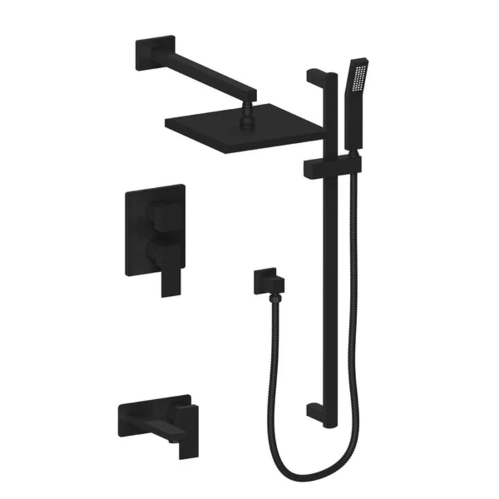 ZLINE Bliss Shower System with 16-Inch Oversized Rainfall Shower Head (BLS-SHS16 Series)
