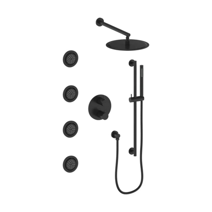 ZLINE Emerald Bay Thermostatic Shower System with Body Jets (EMBY-SHS-T3 series)