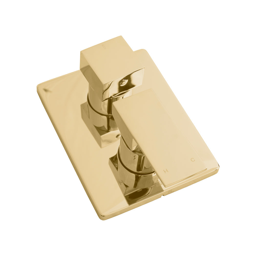ZLINE Autograph Edition Bliss Rainfall Shower System in Polished Gold (BLS-SHS-PG)