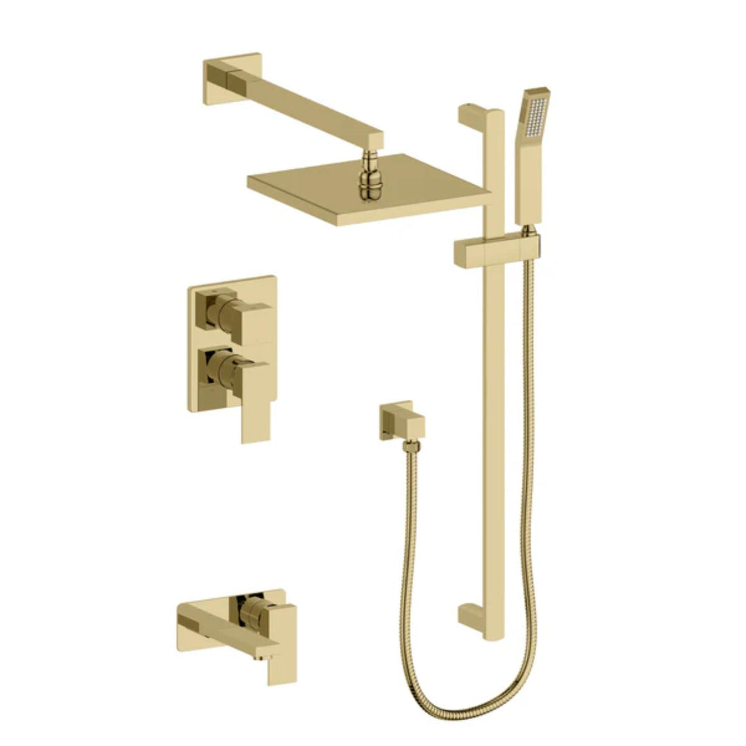 ZLINE Bliss Shower System with 16-Inch Oversized Rainfall Shower Head (BLS-SHS16 Series)
